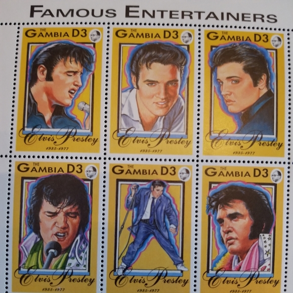 Elvis Presley stamps - Picture 8 of 11